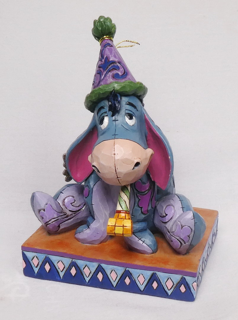 Disney Traditionen Eeyore 'Geburtstag Blautöne' Figur 