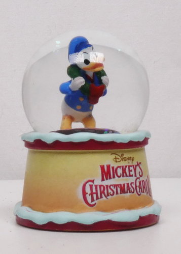 Disney Mini Schneekugel Mickey`s Christmas Carol : Donald Duck