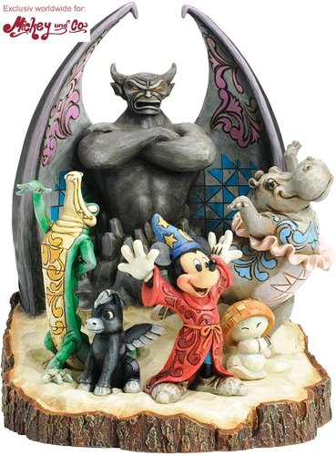 Disney Enesco Traditions Jim Shore Figur : 4031486 Carved by Heart Fantasia ( Exclusiv Figur)