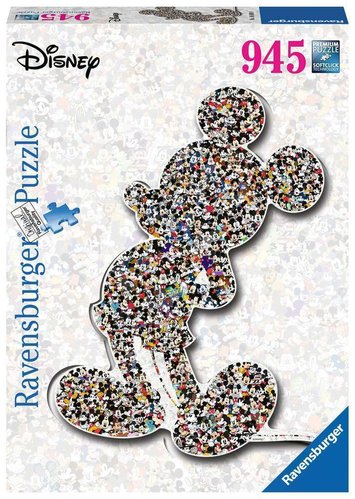 Disney Ravensburger Puzzle 945 Teile ; Shaped Mickey