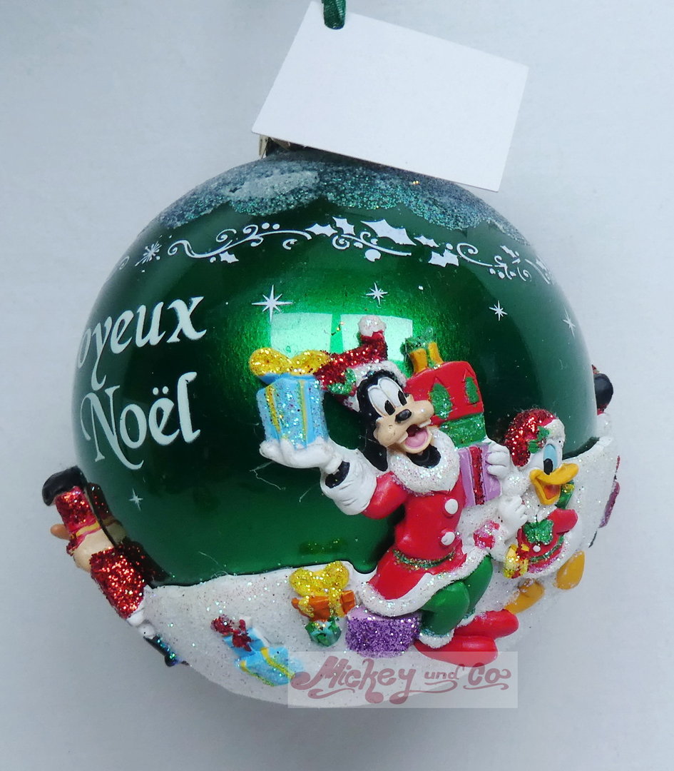 Disney Weihnachtsbaumkugel Weihnachten Kugel Mickey & Friends Disneyland grün 
