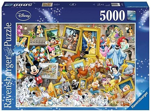 Disney Puzzle Ravensburger : 17432 Micky als Künstler - 5000 Teile