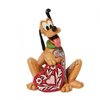 Disney Traditions Figur Jim Shore : 6010108 Pluto mit Herz  Mini figur
