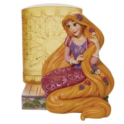 Disney Traditions Figur Jim Shore : 6010096 Prinzessin mit Icon : Rapunzel mit Laterne