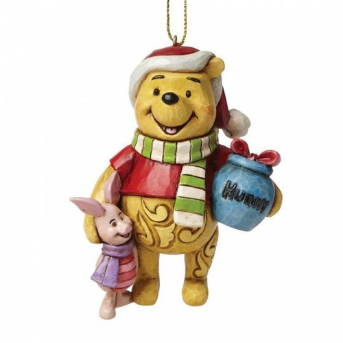 Disney Enesco Tradtions Jim Shore Weihnachtsbaumschmckl  : A27551 Winnie Pooh hanging Ornament