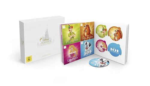 Disney Classic 56 Meisterwerke auf Blue Ray & DVD