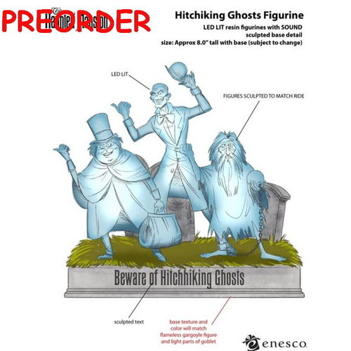 Disney Enesco Showcase Couture de Force: 6009045  Beware of Hitchiking Ghosts