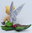 Disney Enesco Jim Shore Traditions: Tinkerbell sitzend auf einem Mistelzweig 6010874 Weihnachten