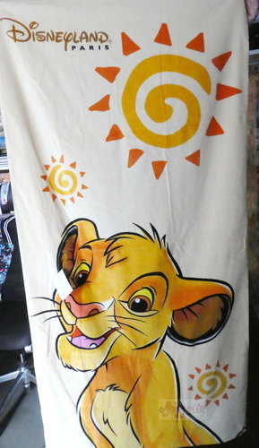 Disney Disneyland Paris Badetutch Handtuch : Simba aus König der Löwen