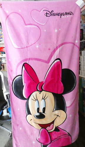 Disney Disneyland Paris Badetutch Handtuch : Minnie Mouse