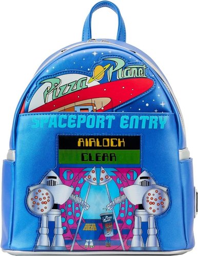 Loungefly Disney Rucksack Backpack Daypack WDBK3090 Toy Story Pizza Planet Glow in the DArk