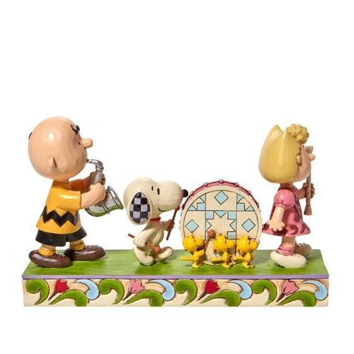 Enesco Tradtions by Jim Shore Peanuts : Peanuts Parade Figurine  6008968
