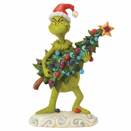 Enesco Tradtions Grinch by Jim Shore : Grinch Stealing Tree Figur 6002067