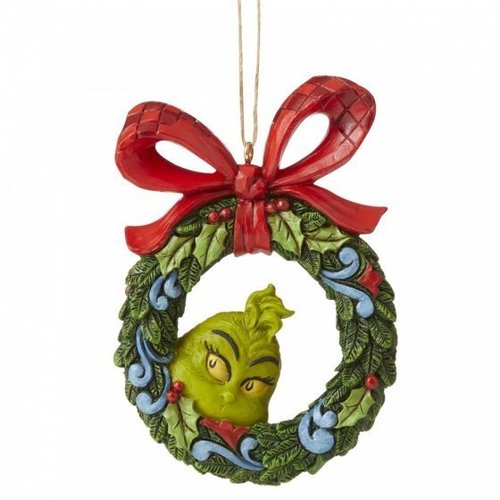 Enesco Tradtions Grinch by Jim Shore : Grinch Ornament Weihnachtsbaumschmuck 6006571
