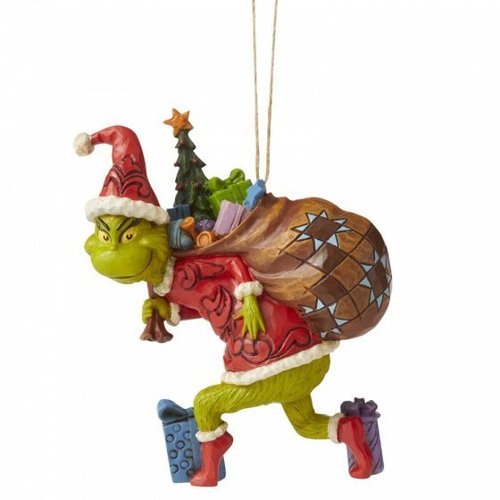 Enesco Tradtions Grinch by Jim Shore : Grinch Ornament Weihnachtsbaumschmuck 6006572