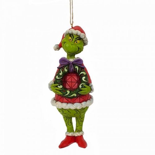 Enesco Tradtions Grinch by Jim Shore : Grinch Ornament Weihnachtsbaumschmuck 6009205
