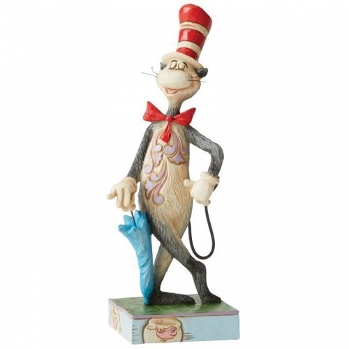 Enesco Traditions by Jim Shore Dr. Seuss : The Cat in the Hat with Umbrella Figurine  60062
