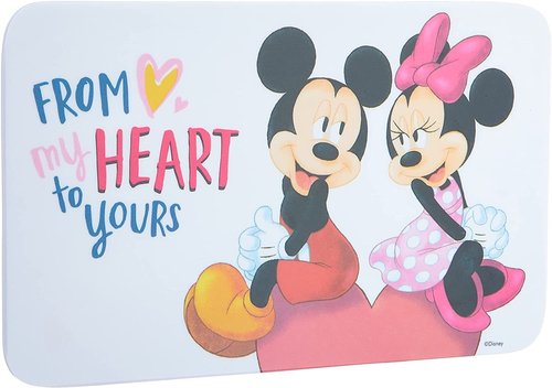 Disney Gedalabels Frühstücksbrettchen Mickey&Minnie My Heart