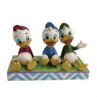 Disney Enesco Tradtions Jim Shore ; 6011933 Tick, Trick & Track 35th Anniversary Duck Tales