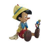 Disney Enesco Traditions Jim Shore ; 6011934 Pinocchio + Jimminy Grille