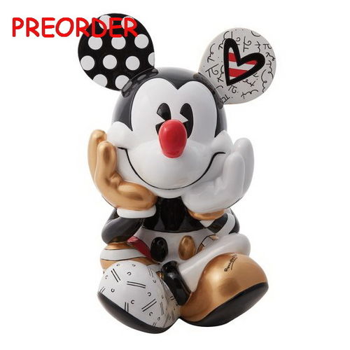 Disney Enesco Romero Britto Figur : 6010305 Mickey Mouse Midas Statement Figur PREORDER