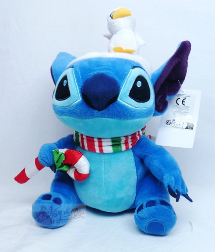 Disney Plüschtier Stitch mit Ente Weihnachten