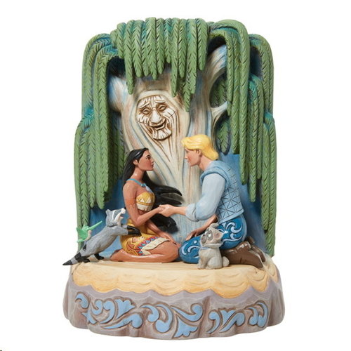 Disney Enesco Traditions Jim Shore Figur: Carved by Heart Pocahontas PREORDER