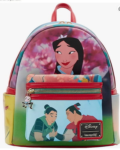 Loungefly Disney Rucksack Backpack Daypack WDBK2785 Princes sScene Mulan