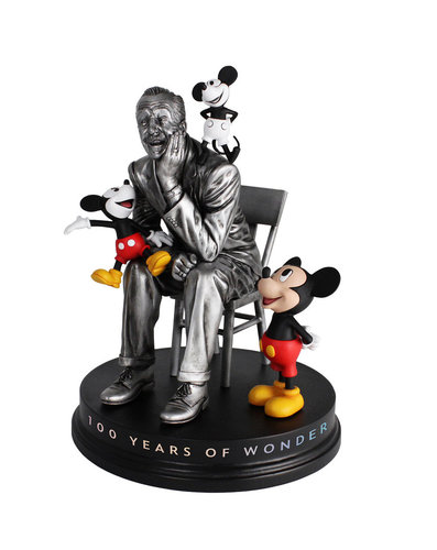 Disney Grand Jester Enesco 100 Years of wonder : 6012858 Walt mit Mickey PREORDER