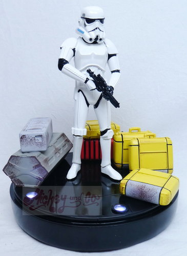 Disney Disneyland Paris Star Wars Figur weißer Storm Trooper