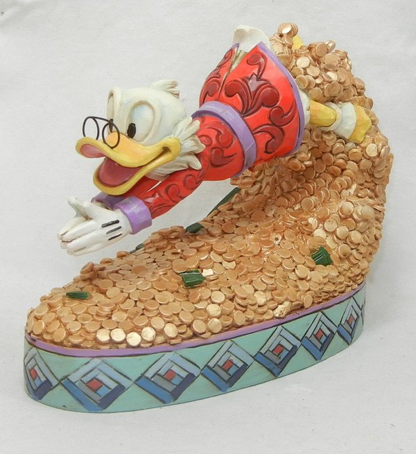 Disney Traditions Enesco Jim Shore Oncle Scrooge Treasure Diver 4046055