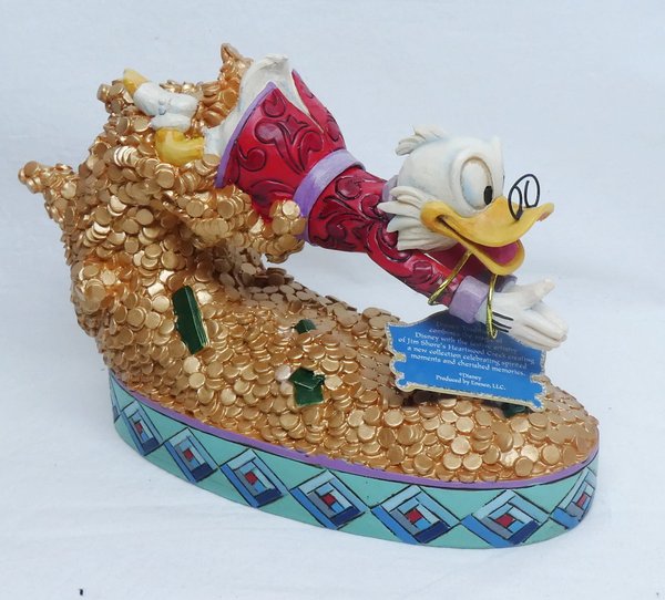 Disney Traditions Enesco Jim Shore Oncle Scrooge Treasure Diver 4046055