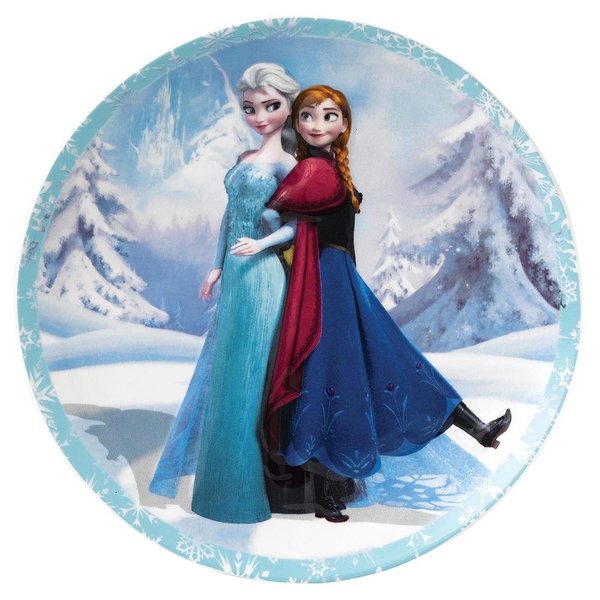 Disney enesco Enchanting Geschwister Anna und Elsa Wandteller A27554