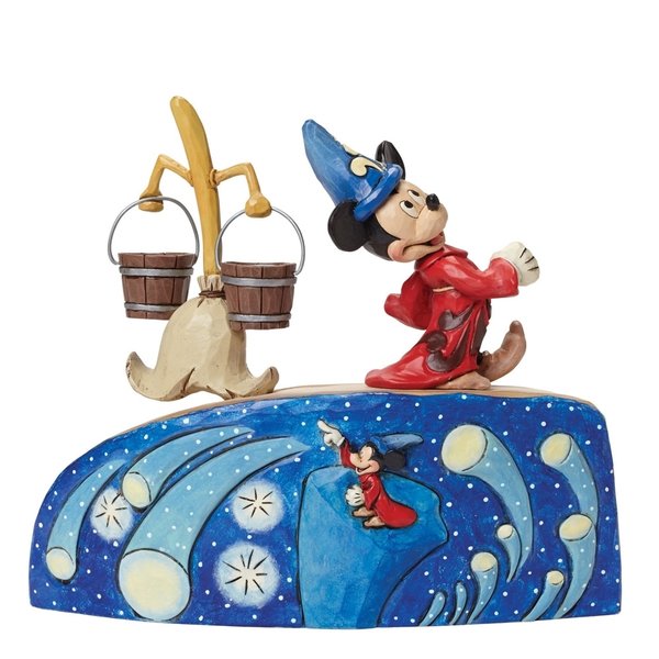 4043653 Enesco 'Summoning the Stars' Mickey Mouse Fantasia Figurine