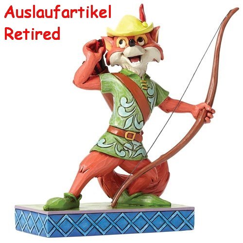 Disney Enesco Traditions Figure Jim Shore Robin Hood 4050416  Villain Hero (Robin Hood Figure)