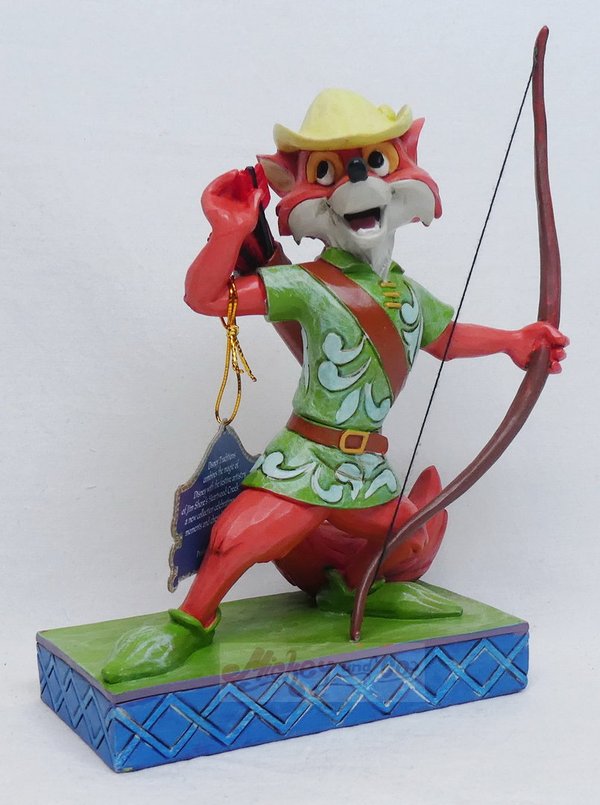 Disney Enesco Traditions Figure Jim Shore Robin Hood 4050416  Villain Hero (Robin Hood Figure)