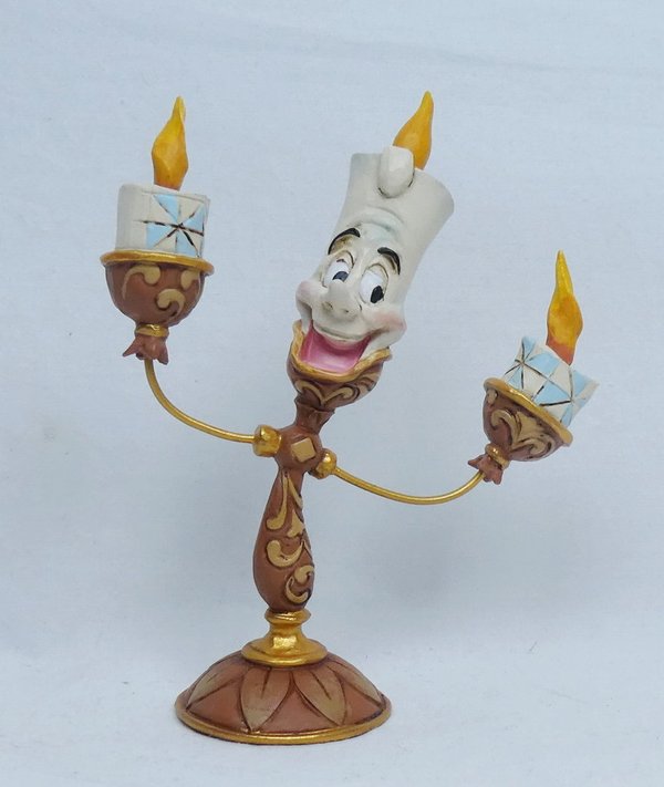 Figurine Jim Shore Disney Enesco Traditions : ooh LaLa Lumière La Belle et la Bête