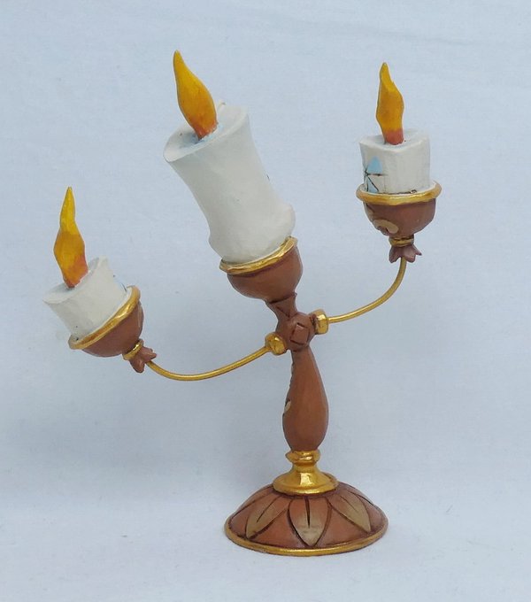 Figurine Jim Shore Disney Enesco Traditions : ooh LaLa Lumière La Belle et la Bête