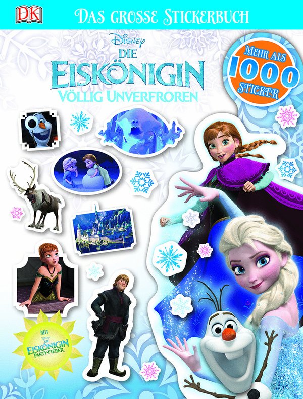 Disney Die Eiskönigin Das große Stickerbuch