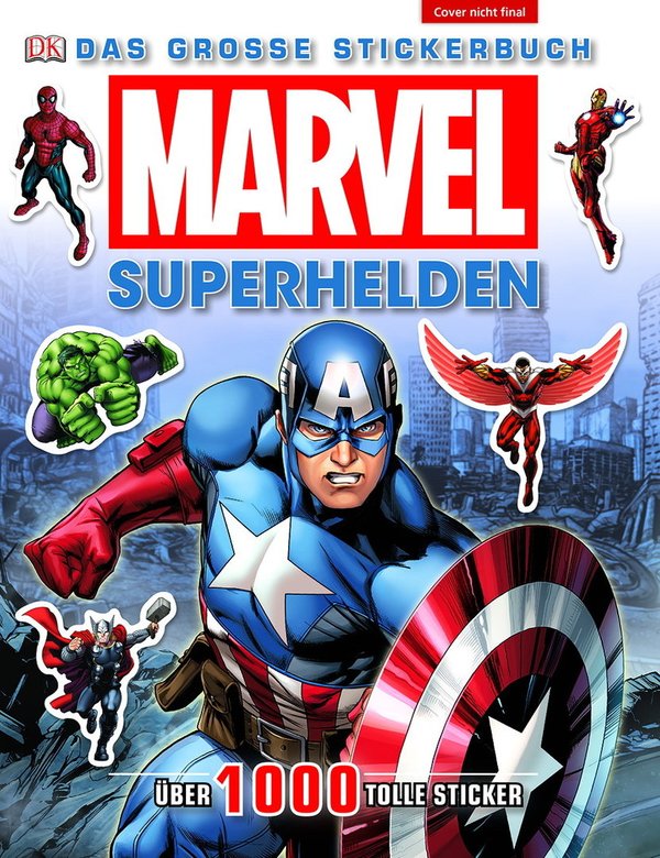 DK Verlag MARVEL Superhelden Das große Stickerbuch