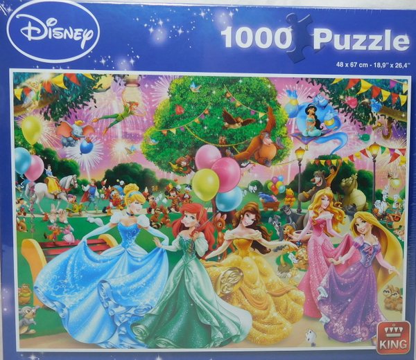 King Puzzle 1000 Teile Disney Fireworks 5261