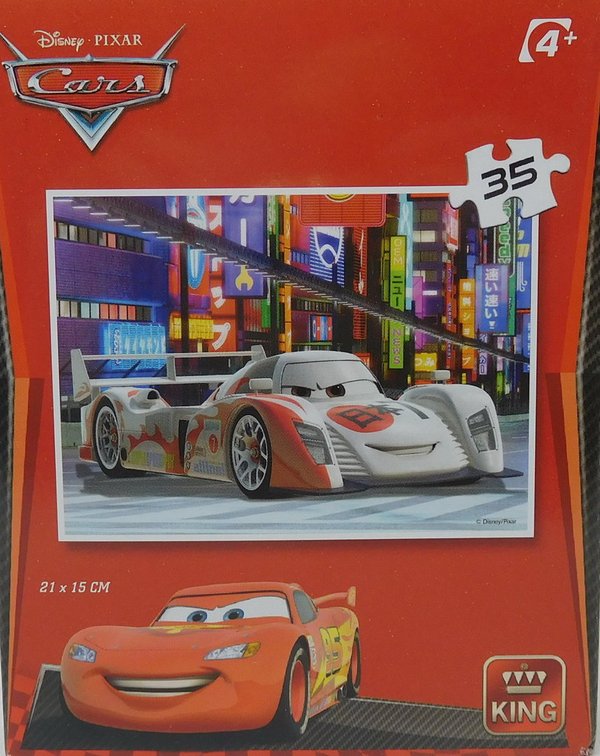 King Puzzle 35 Teile Cars Shu Todoroki