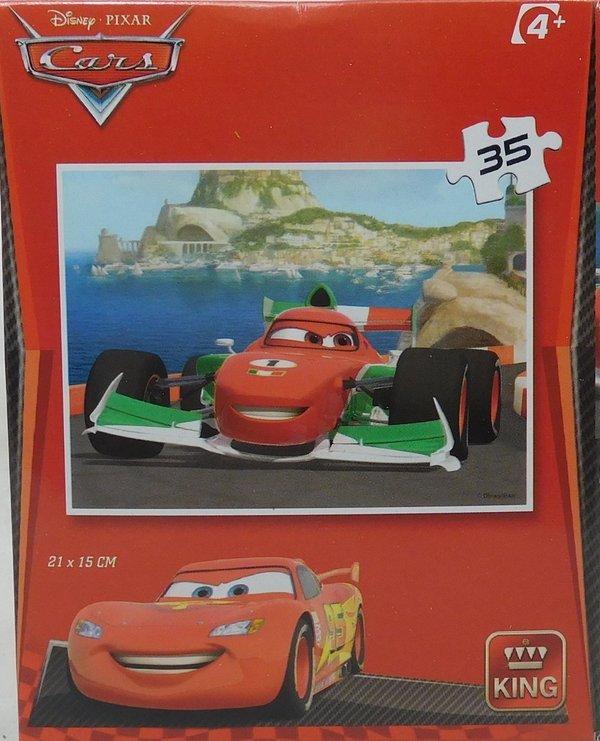 King Puzzle 35 Teile Cars Francesco Bernoulli