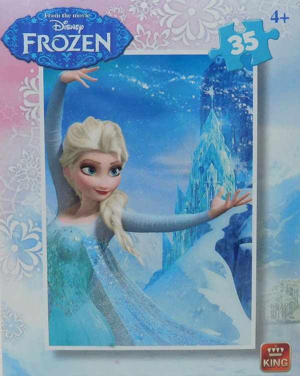 King Puzzle 35 Teile Eiskönigin Elsa