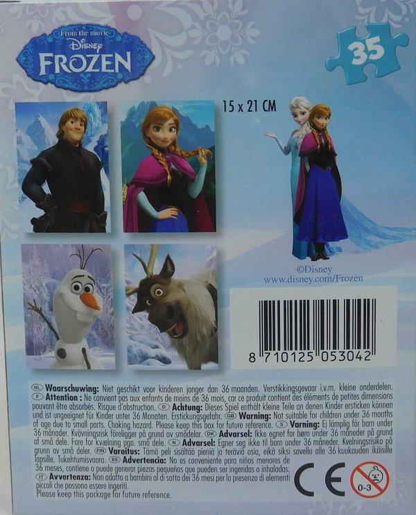 King Puzzle 35 Teile Eiskönigin Elsa