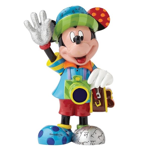 Enesco Britto 4052552 Mickey Mouse Tourist
