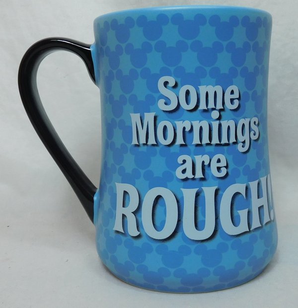 Disney cup coffee cup MUG Mickey Mouse tired morning