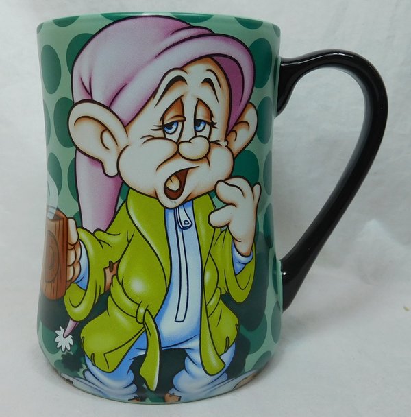 Disney Tasse kaffeetasse MUG 7 Zerge Pimpel müde