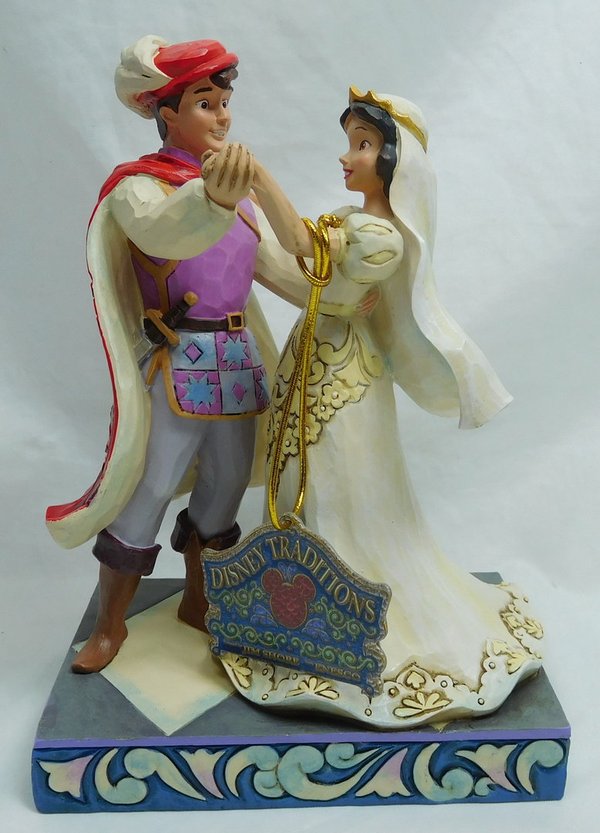 Disney Enesco Traditins Jim Shore The First Dance 4056747 Snow White & Prince