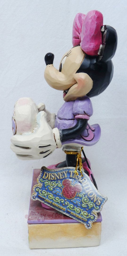 Enesco Disney Traditions Jim Shore Minnie Mouse 4043664 "C'est une fille"